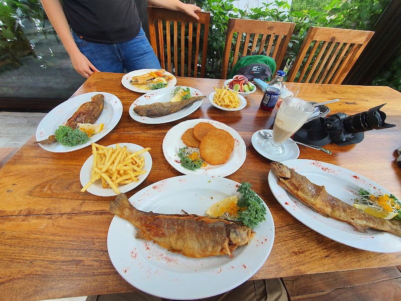 Lunch at a restaurant in Ojcow