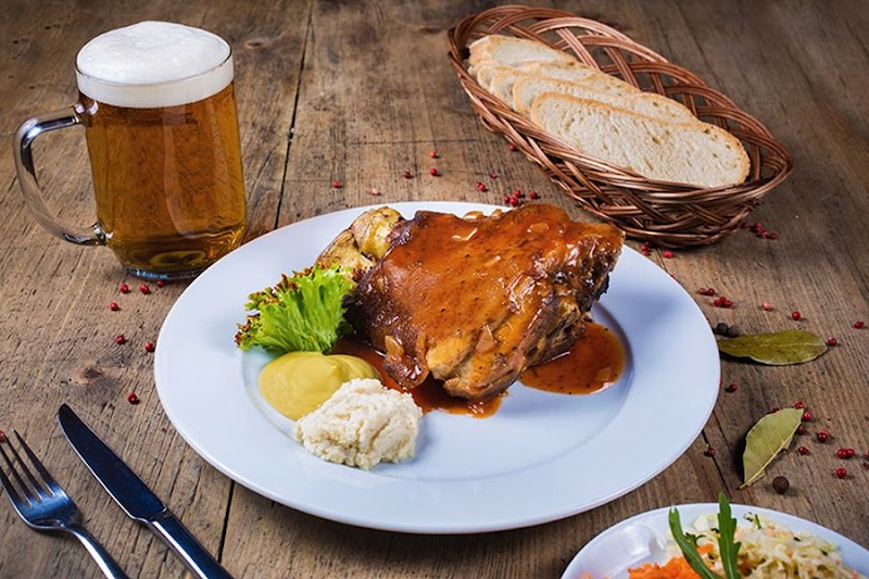 Dinner at a restaurant in Zakopane